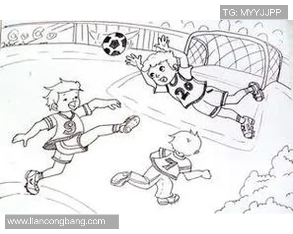 德国足球简笔画儿童绘画教程让孩子们轻松学会画出足球明星与精彩瞬间